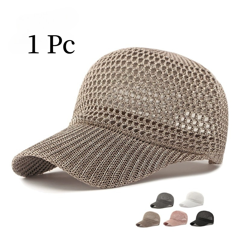 Atmungsaktive Mesh-Baseballkap – Baseball Cap Structured Bewertung und Preis