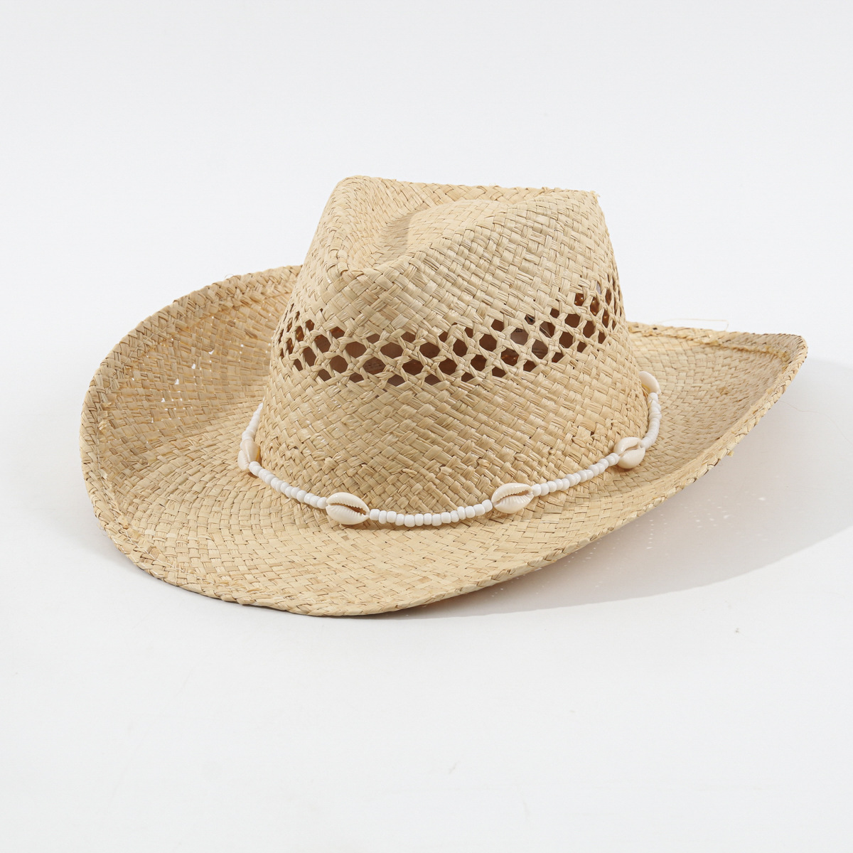 2026 Neuer Muschelketten-Stroh – Cowboy Hat Straw Bewertung und Preis