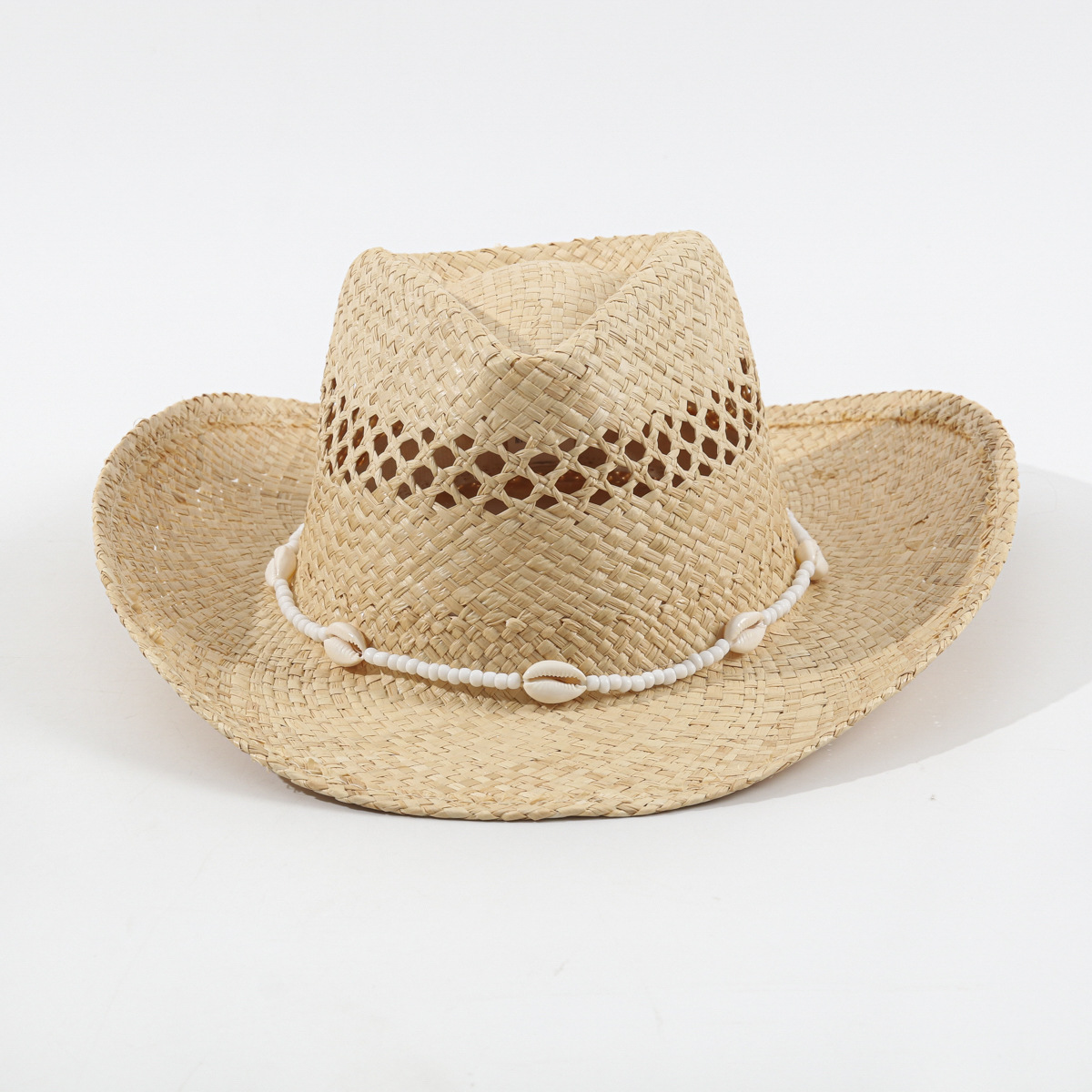 2026 Neuer Muschelketten-Stroh – Cowboy Hat Straw Bewertung und Preis
