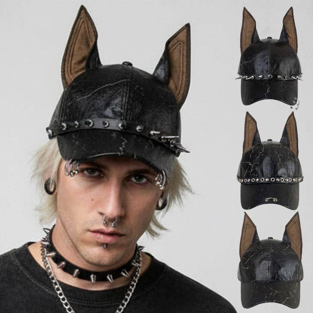 Modische Punk-Dobermann-Ohren  – Baseball Cap Structured Bewertung und Preis